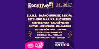 Koprivnički RockLive objavio kompletan lineup, festival predvode Rundek, SARS, Let 3 i Buč Kesidi